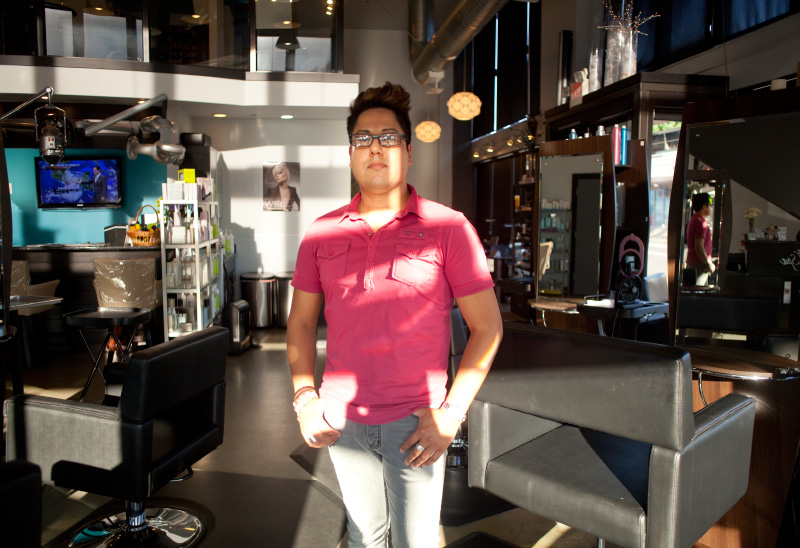 Jake, Hair Stylist, Portland, Ore. THE GAY MEN PROJECT